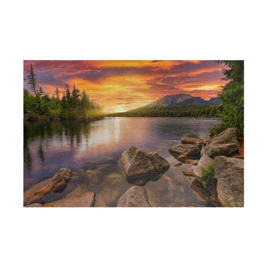 SERENITY AT SUNSET Jigsaw Puzzle- 110 252 520 1014 piece options