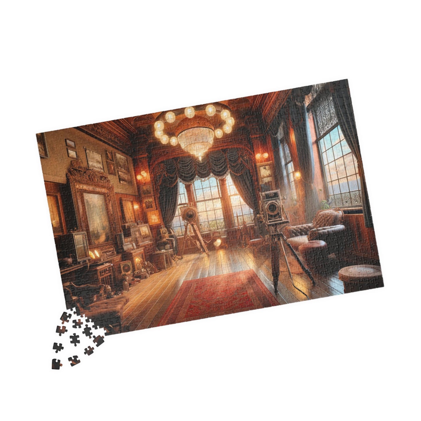 SPECIAL EDITION PUZZLE- Magical Albion: Photographer's Studio Jigsaw Puzzle- 110 252 520 1014 piece options