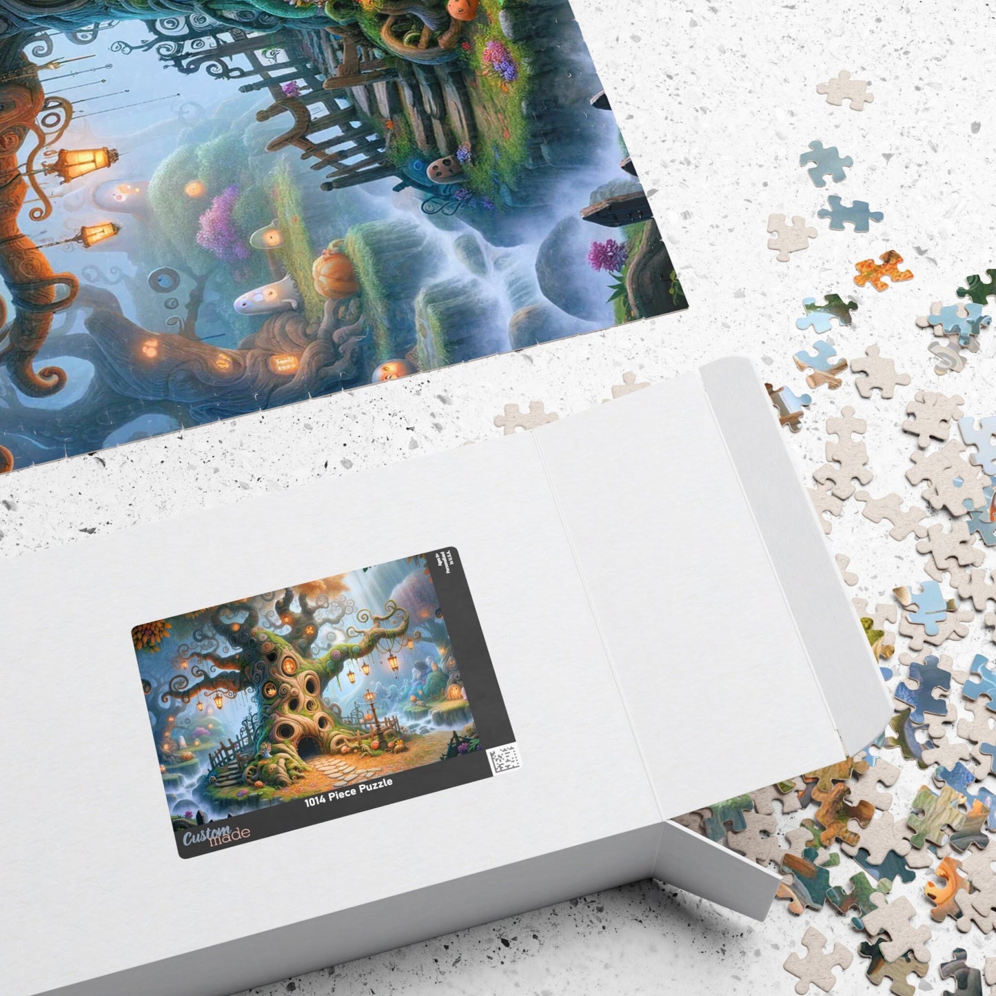 SPECIAL EDITION PUZZLE- Magical Albion: Another Spooky Tree Jigsaw Puzzle- 110 252 520 1014 piece options