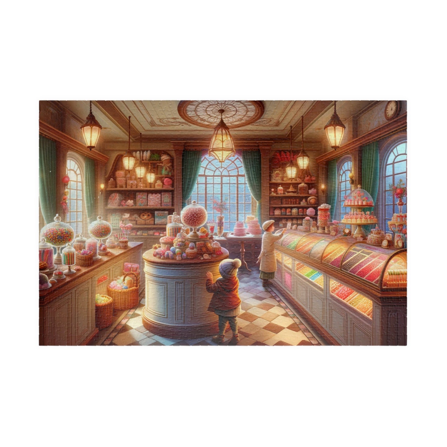 SPECIAL EDITION PUZZLE- Magical Albion: Confectioner's Shoppe Jigsaw Puzzle- 110 252 520 1014 piece options