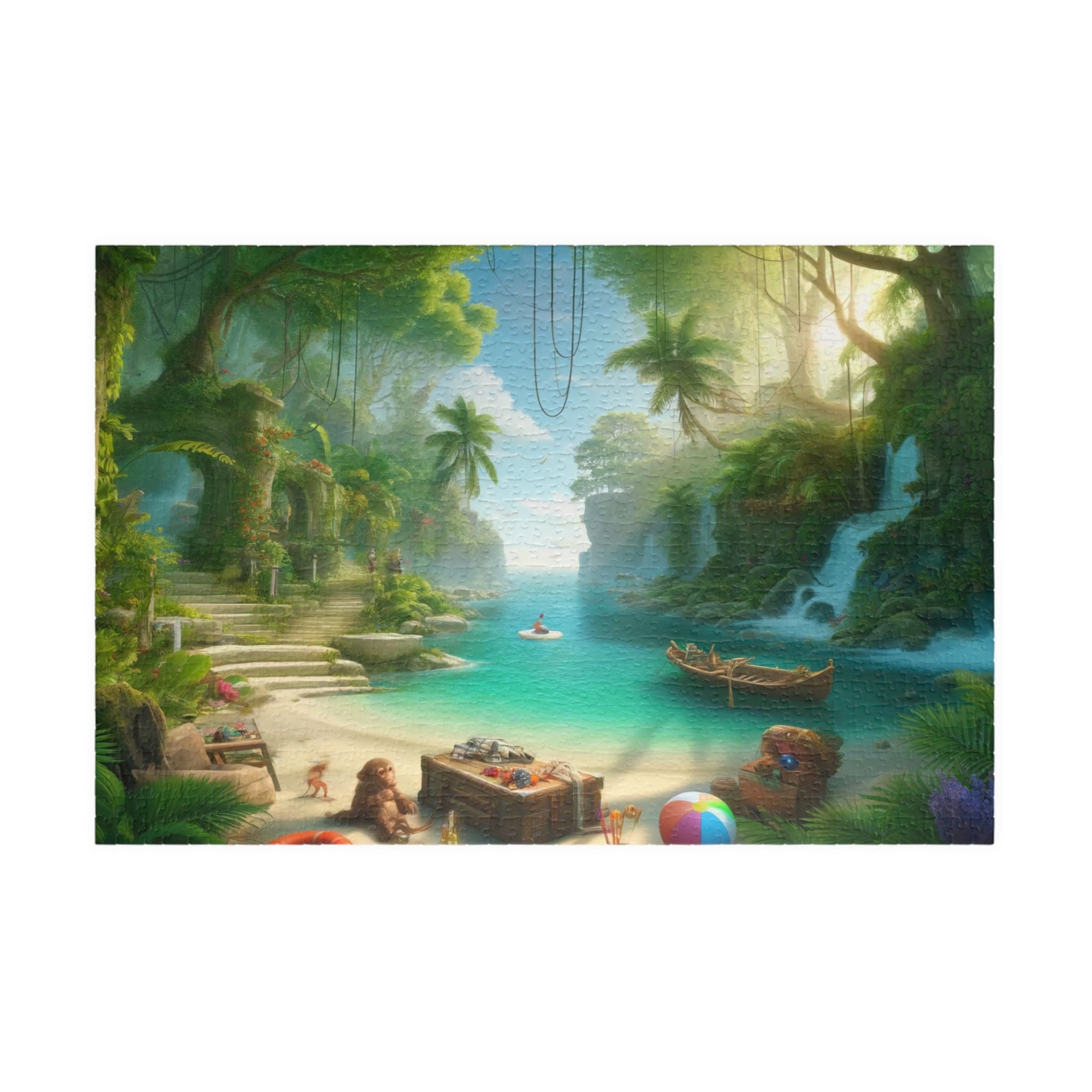 SPECIAL EDITION PUZZLE- Magical Albion: Secret Island Jigsaw Puzzle- 110 252 520 1014 piece options