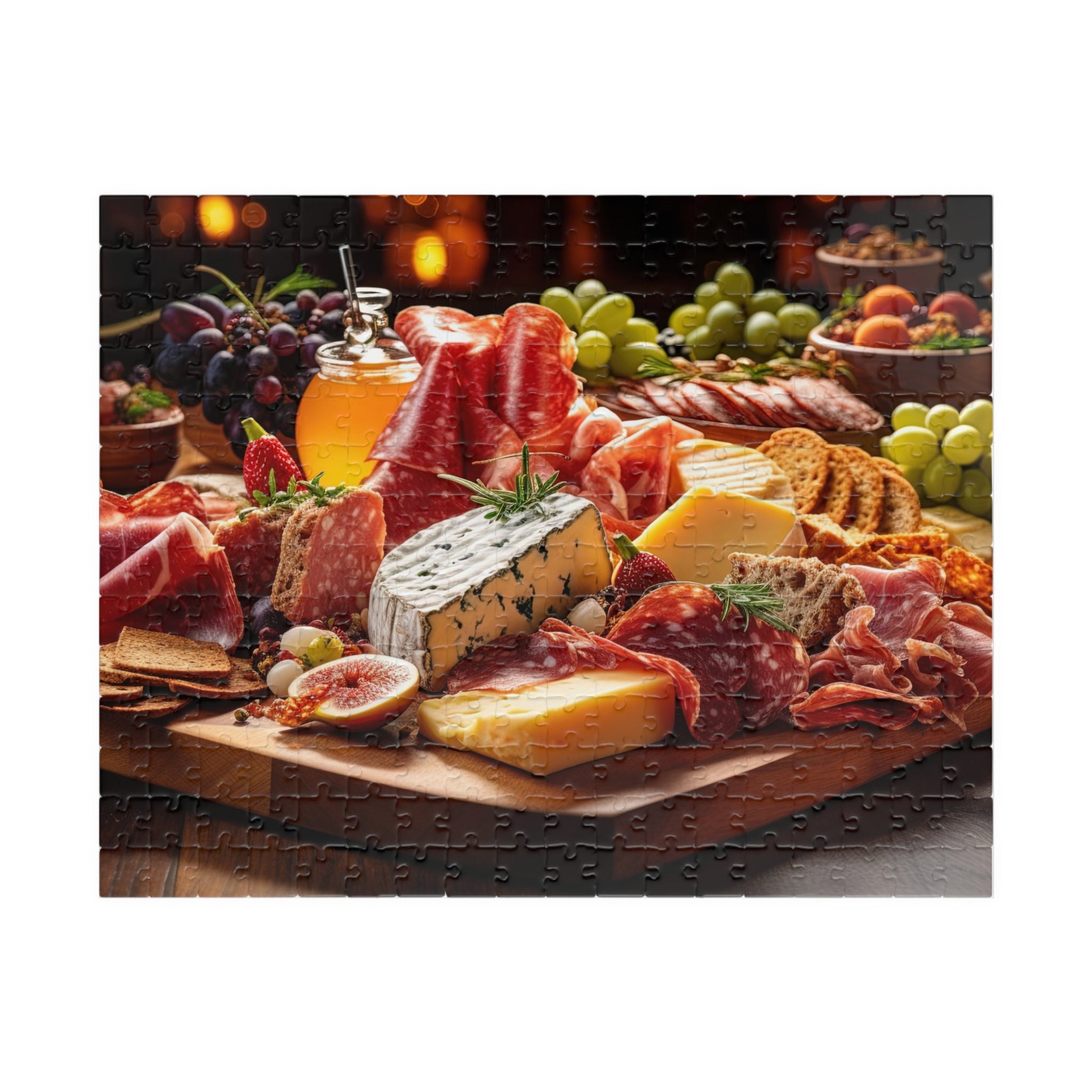 CHARCUTERIE, ANYONE? Jigsaw Puzzle- 110 252 520 1014 piece options