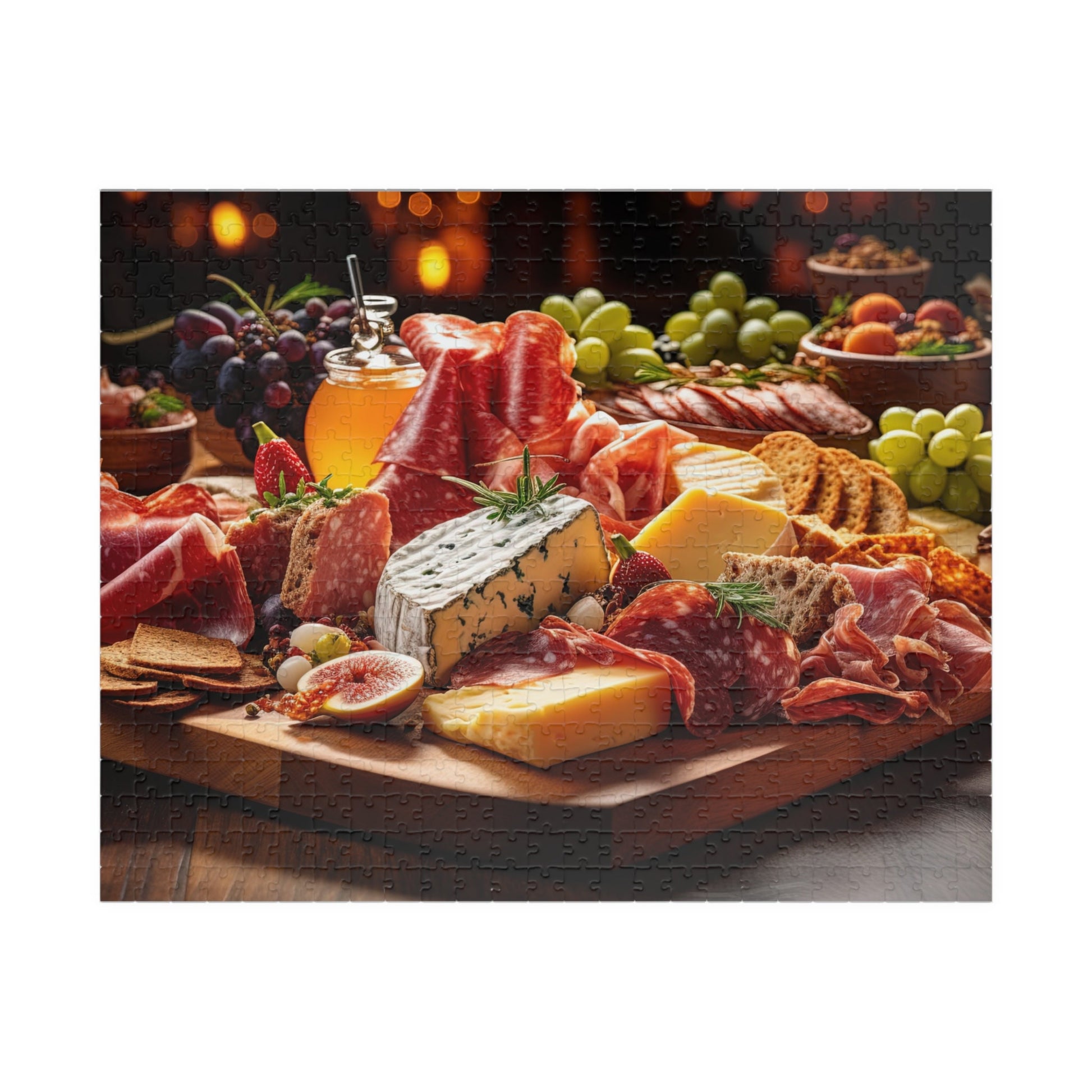 CHARCUTERIE, ANYONE? Jigsaw Puzzle- 110 252 520 1014 piece options