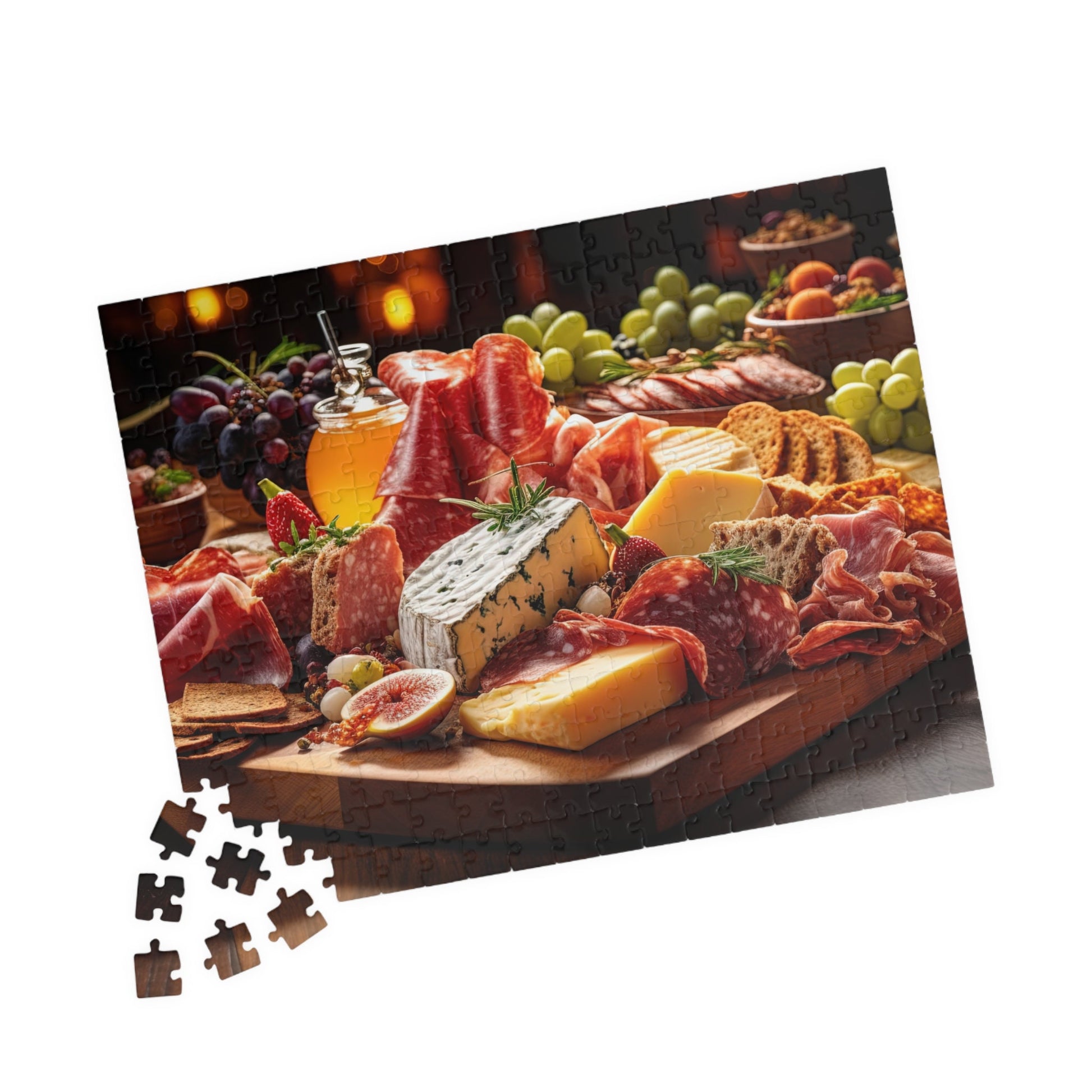 CHARCUTERIE, ANYONE? Jigsaw Puzzle- 110 252 520 1014 piece options
