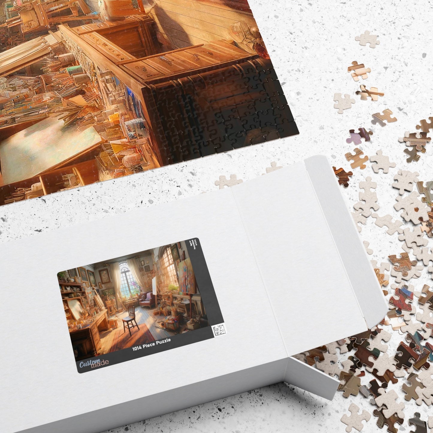 SPECIAL EDITION PUZZLE- Magical Albion: Artist's Studio Jigsaw Puzzle- 110 252 520 1014 piece options
