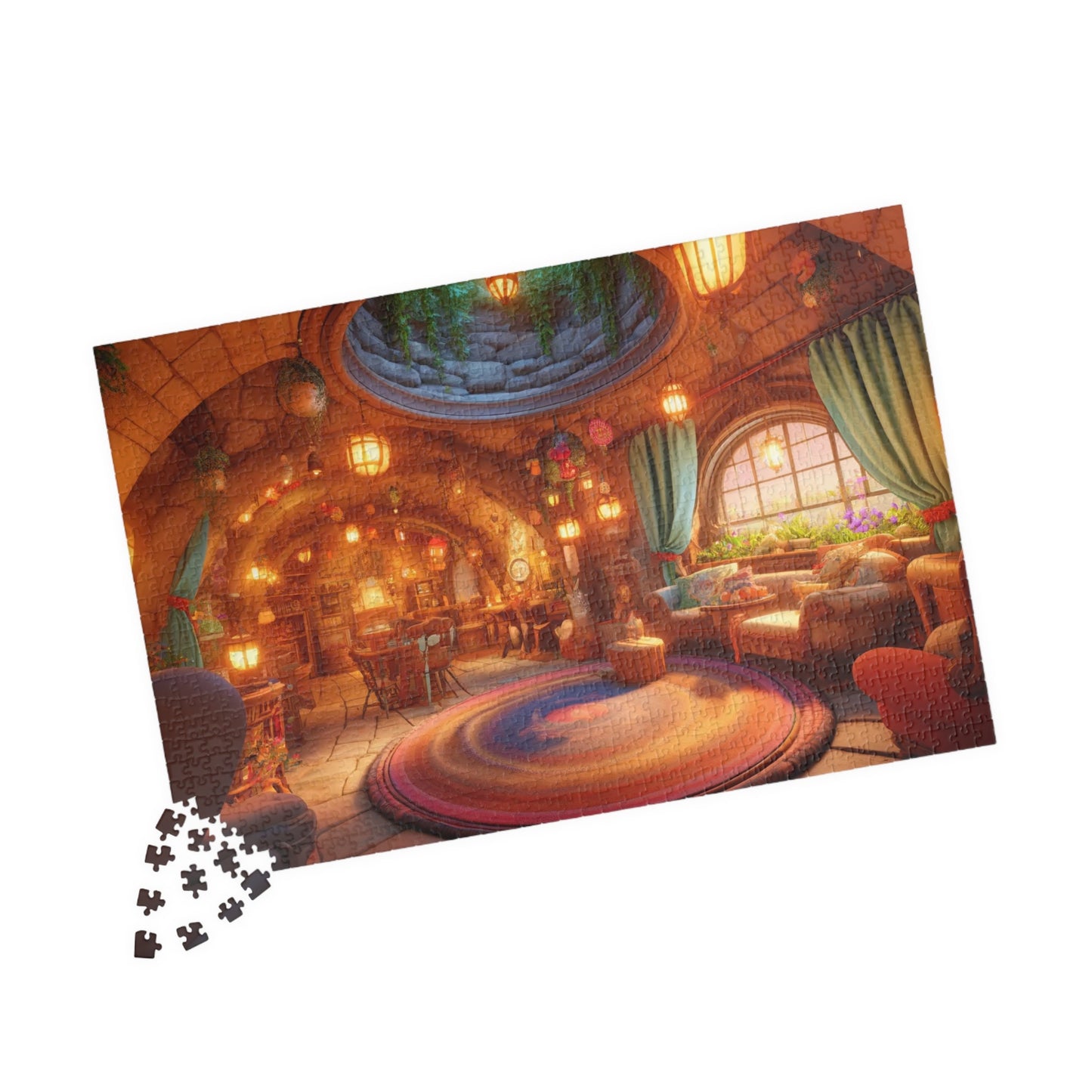 SPECIAL EDITION PUZZLE- Magical Albion: The Rabbit Hole Jigsaw Puzzle- 110 252 520 1014 piece options