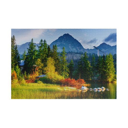 TATRA MOUNTAINS, Strbske Pleso, POLAND Jigsaw Puzzle- 110 252 520 1014 piece options