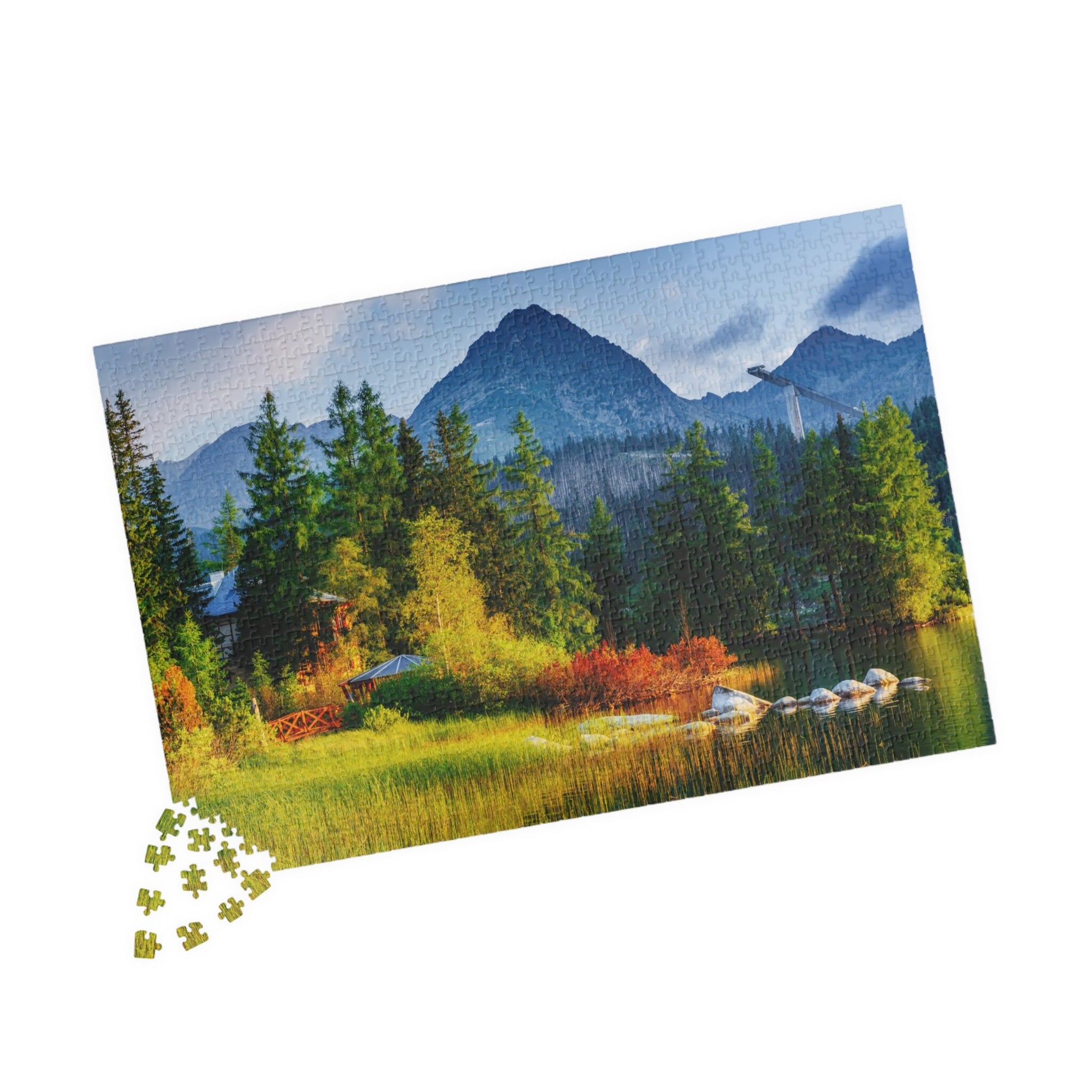 TATRA MOUNTAINS, Strbske Pleso, POLAND Jigsaw Puzzle- 110 252 520 1014 piece options