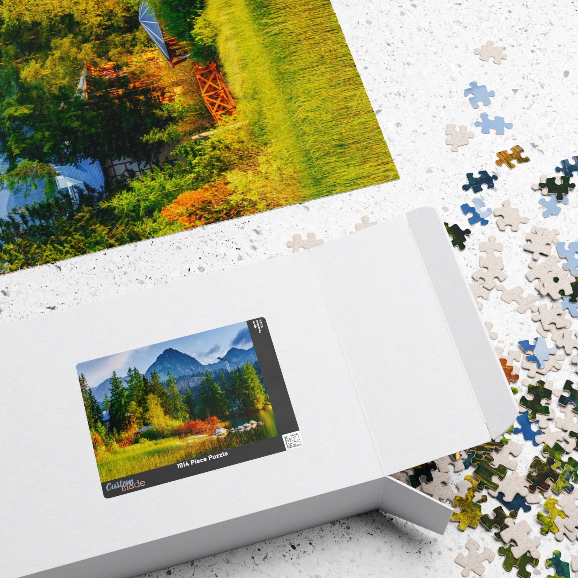 TATRA MOUNTAINS, Strbske Pleso, POLAND Jigsaw Puzzle- 110 252 520 1014 piece options