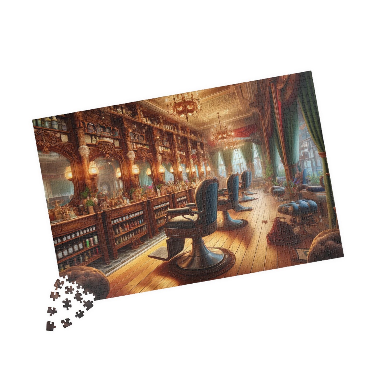 SPECIAL EDITION PUZZLE- Magical Albion: Hair Salon Jigsaw Puzzle- 110 252 520 1014 piece options
