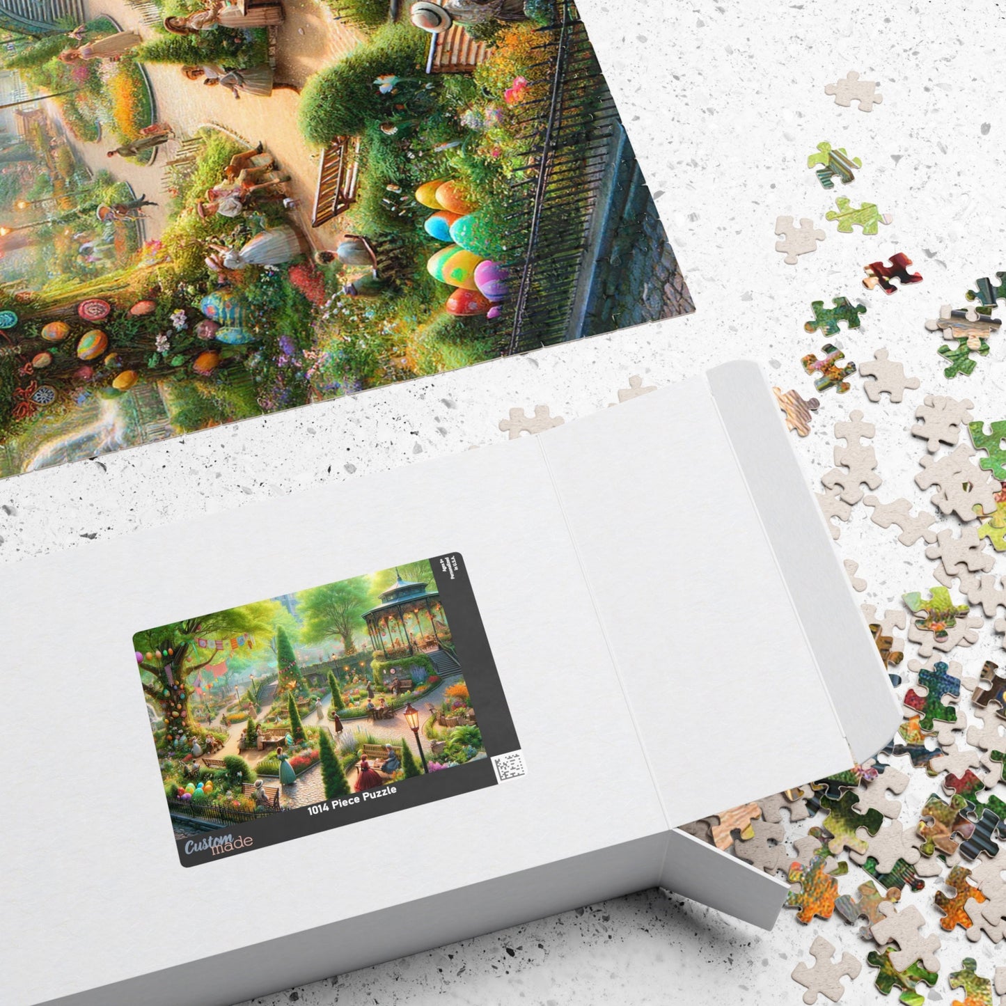 SPECIAL EDITION PUZZLE- Magical Albion: Easter Park Jigsaw Puzzle- 110 252 520 1014 piece options