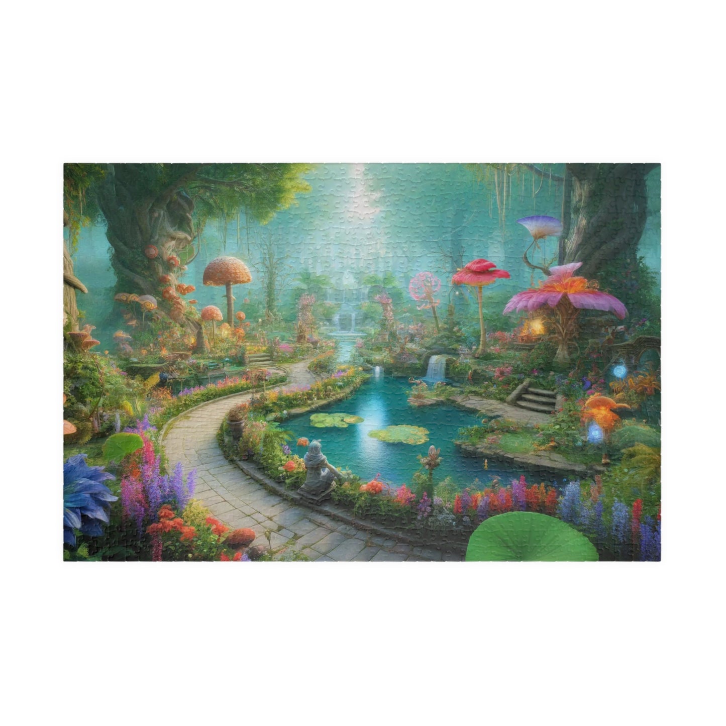 SPECIAL EDITION PUZZLE- Magical Albion: Living Garden Jigsaw Puzzle- 110 252 520 1014 piece options