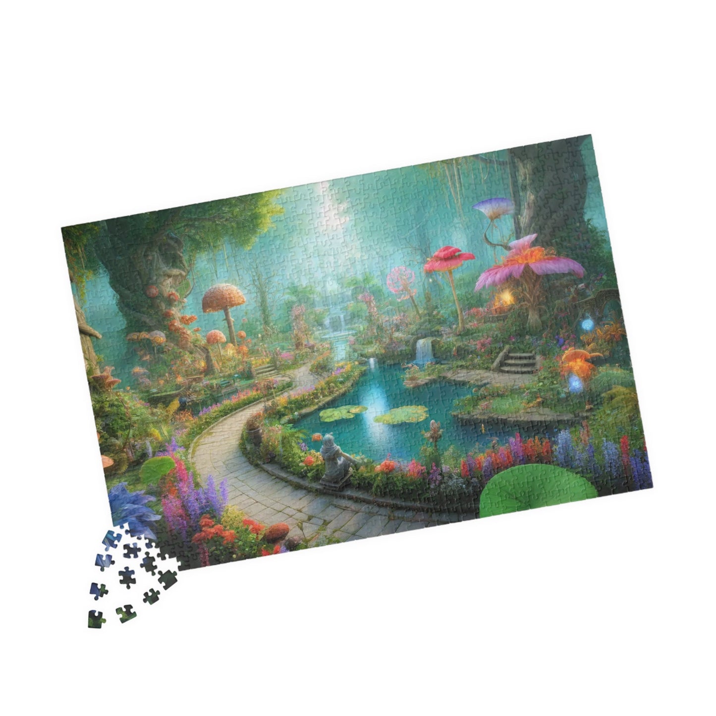 SPECIAL EDITION PUZZLE- Magical Albion: Living Garden Jigsaw Puzzle- 110 252 520 1014 piece options