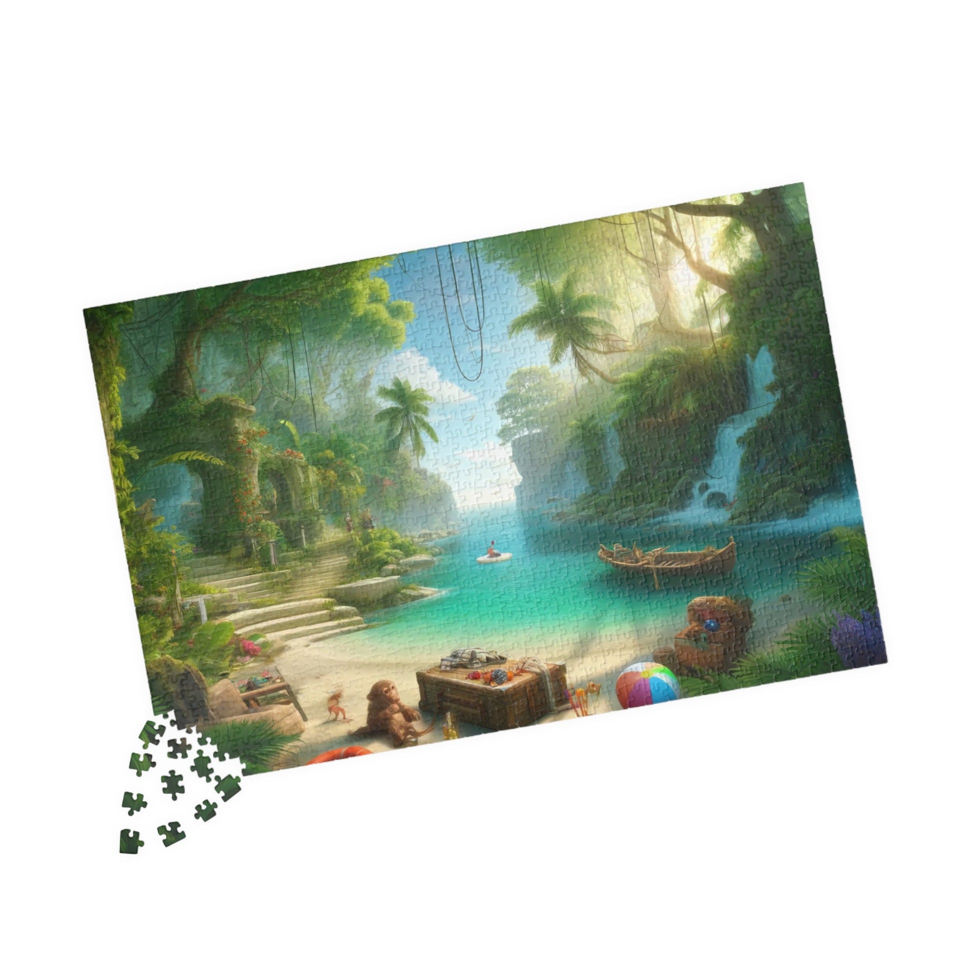 SPECIAL EDITION PUZZLE- Magical Albion: Secret Island Jigsaw Puzzle- 110 252 520 1014 piece options