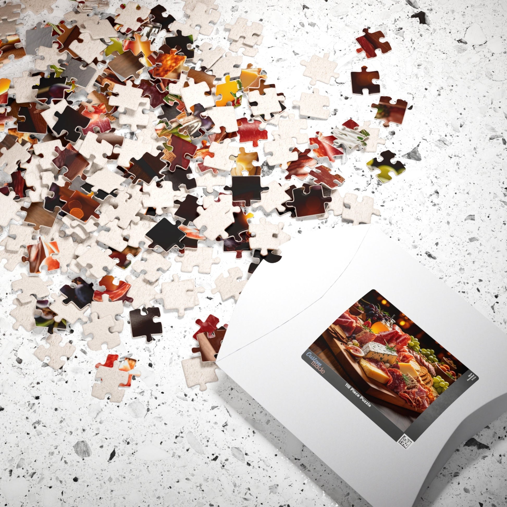 CHARCUTERIE, ANYONE? Jigsaw Puzzle- 110 252 520 1014 piece options