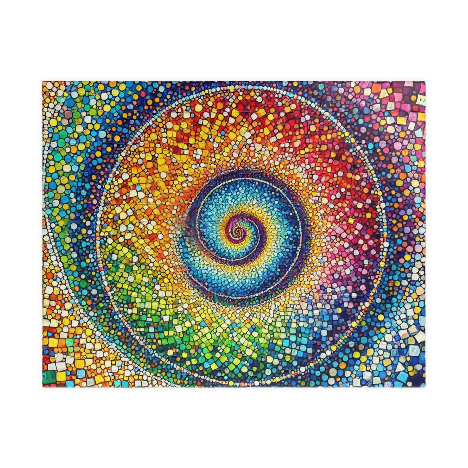 FIBONACCI SPIRAL Jigsaw Puzzle- 110 252 520 1014 piece options 5