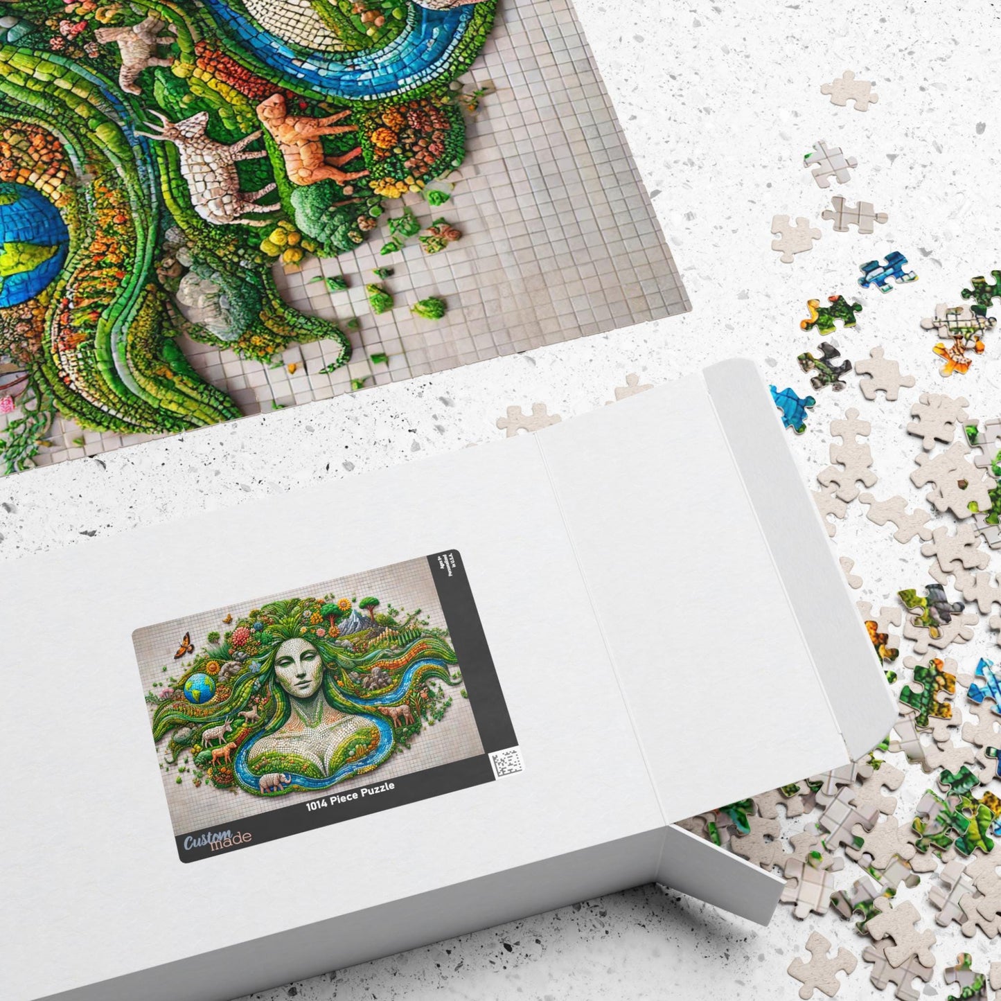 MOTHER EARTH Faces of Gaia Jigsaw Puzzle- 110 252 520 1014 piece options MO12