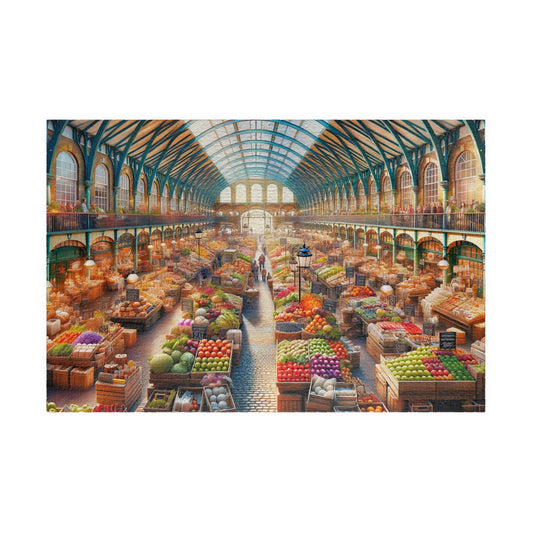 SPECIAL EDITION PUZZLE- Magical Albion: Endless Farmer's Market Jigsaw Puzzle- 110 252 520 1014 piece options