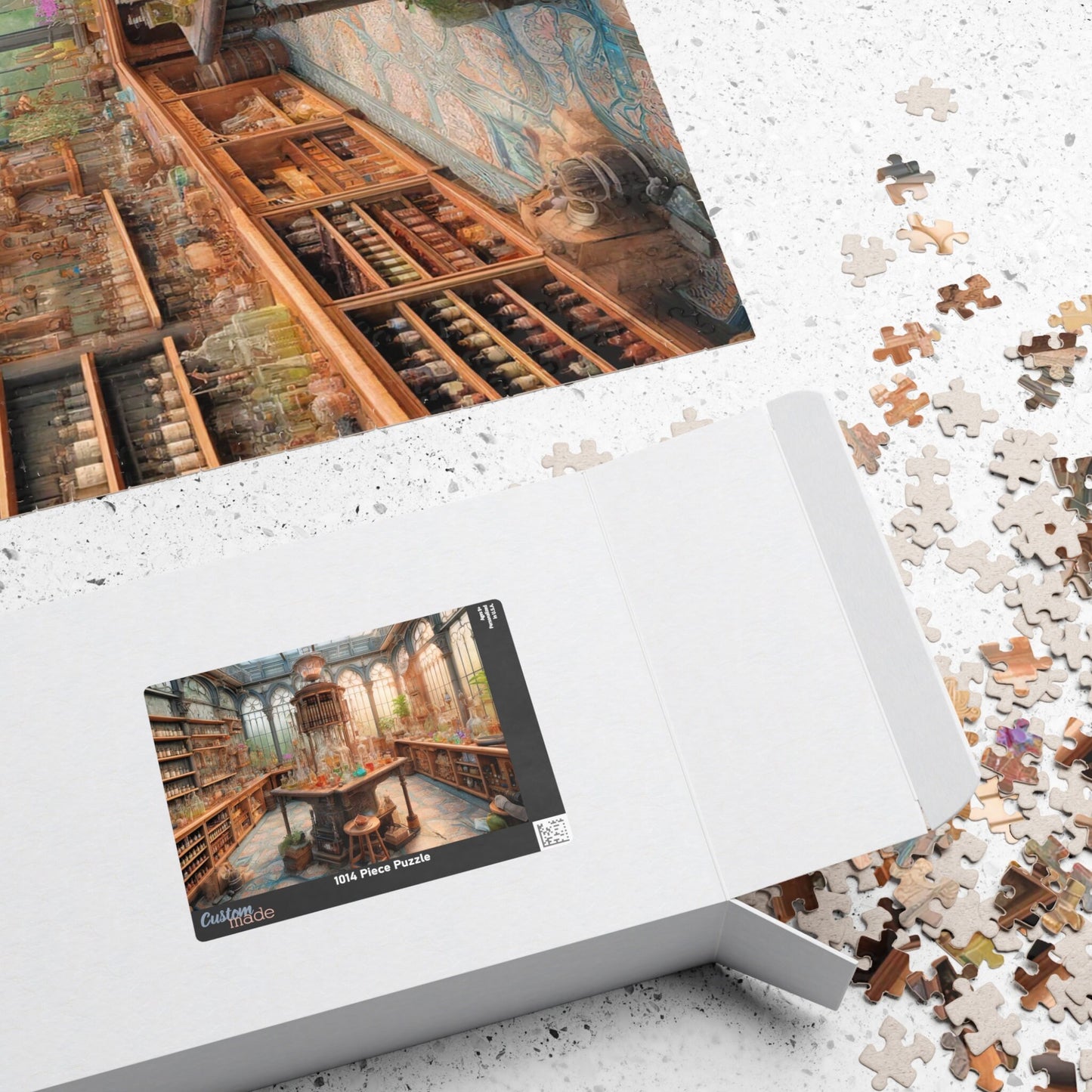 SPECIAL EDITION PUZZLE- Magical Albion: The Perfumer's Workshop Jigsaw Puzzle- 110 252 520 1014 piece options