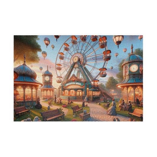 SPECIAL EDITION PUZZLE- Magical Albion: The Observation Wheel - 1014 pieces 28.5x19in