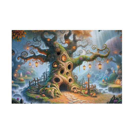 SPECIAL EDITION PUZZLE- Magical Albion: Another Spooky Tree Jigsaw Puzzle- 110 252 520 1014 piece options