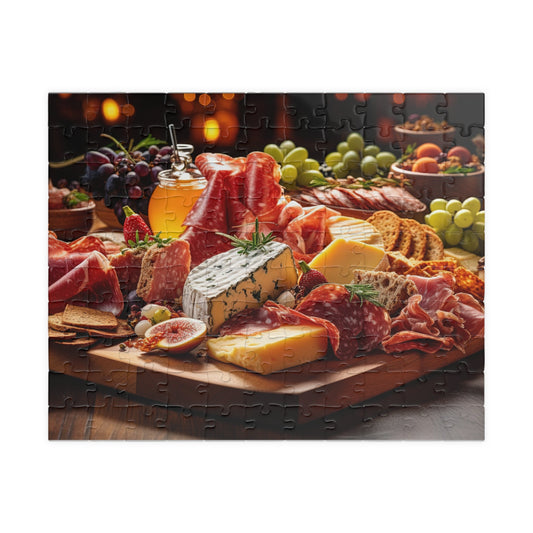 CHARCUTERIE, ANYONE? Jigsaw Puzzle- 110 252 520 1014 piece options