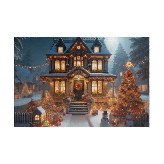 SPECIAL EDITION PUZZLE- Magical Albion: The Little Christmas House Jigsaw Puzzle- 110 252 520 1014 piece options