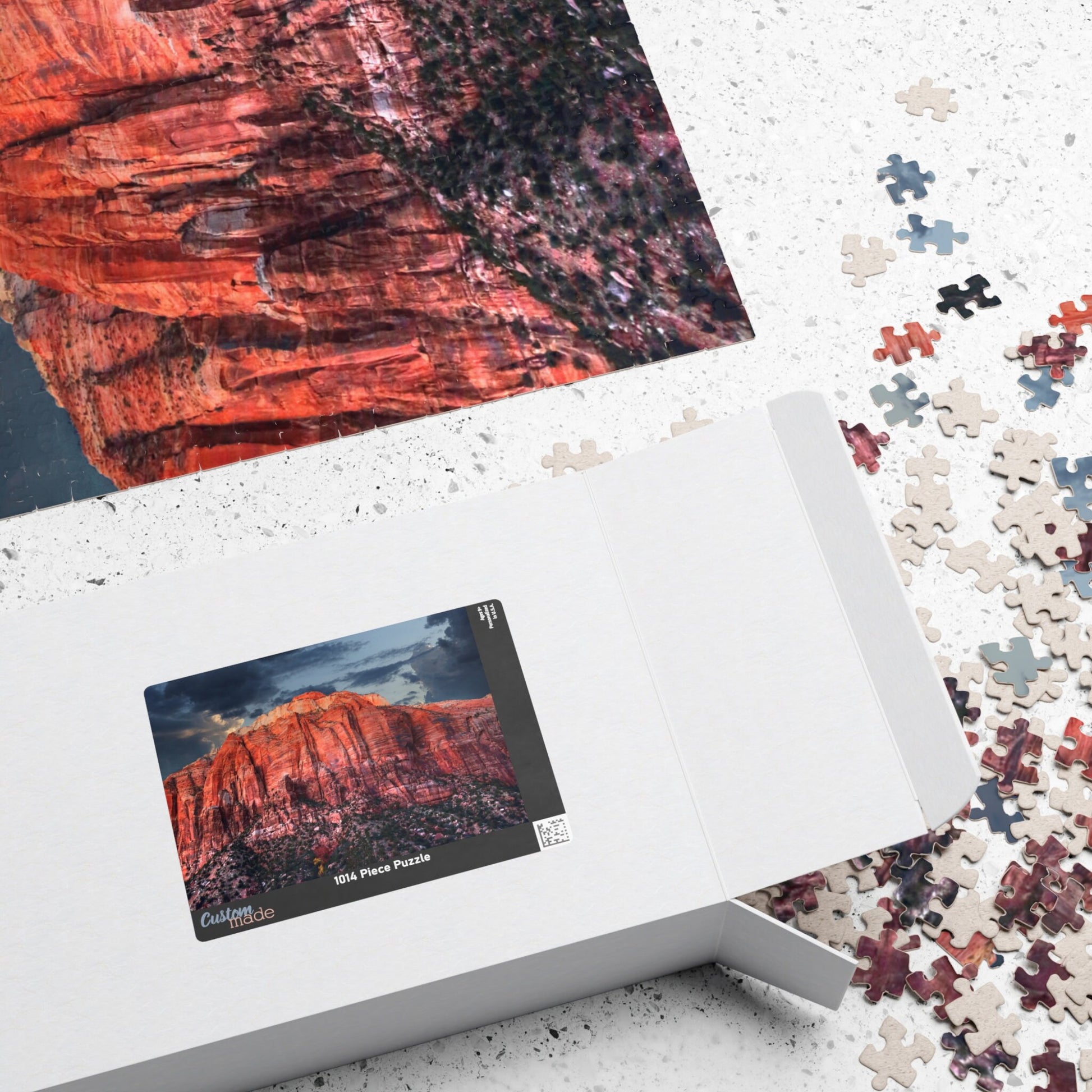 ZION NATIONAL PARK, Utah Jigsaw Puzzle- 110 252 520 1014 piece options