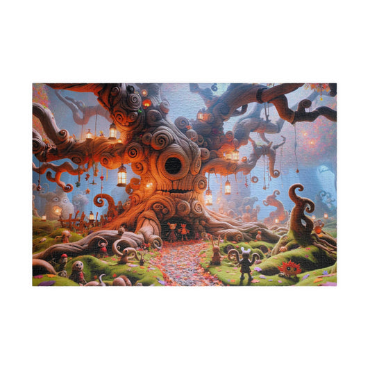 SPECIAL EDITION PUZZLE- Magical Albion: The Spooky Tree Jigsaw Puzzle- 110 252 520 1014 piece options