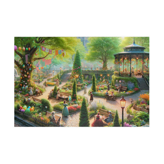 SPECIAL EDITION PUZZLE- Magical Albion: Easter Park Jigsaw Puzzle- 110 252 520 1014 piece options