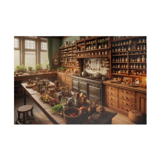 SPECIAL EDITION PUZZLE- Magical Albion: The Kitchen Jigsaw Puzzle- 110 252 520 1014 piece options