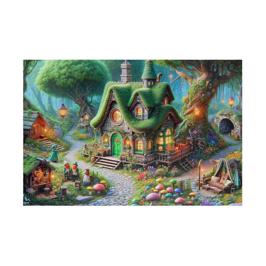 SPECIAL EDITION PUZZLE- Magical Albion: Leprechaun House Jigsaw Puzzle- 110 252 520 1014 piece options