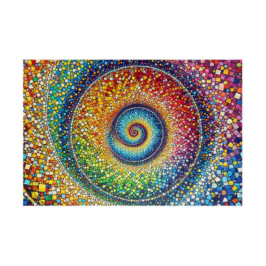 FIBONACCI SPIRAL Jigsaw Puzzle- 110 252 520 1014 piece options 5