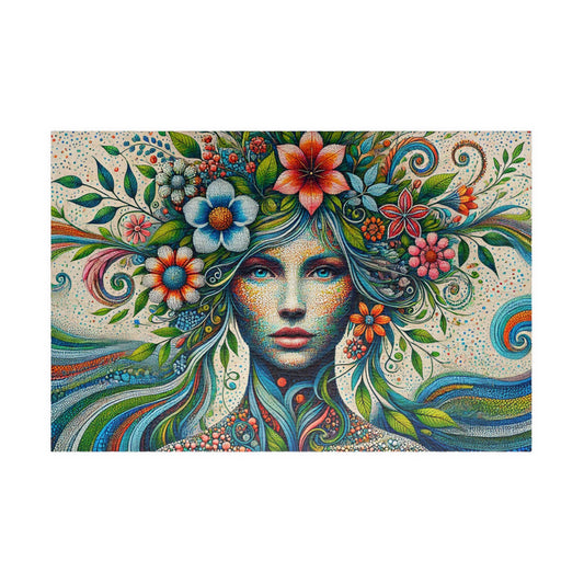 MOTHER EARTH Faces of Gaia Jigsaw Puzzle- 110 252 520 1014 piece options PO14